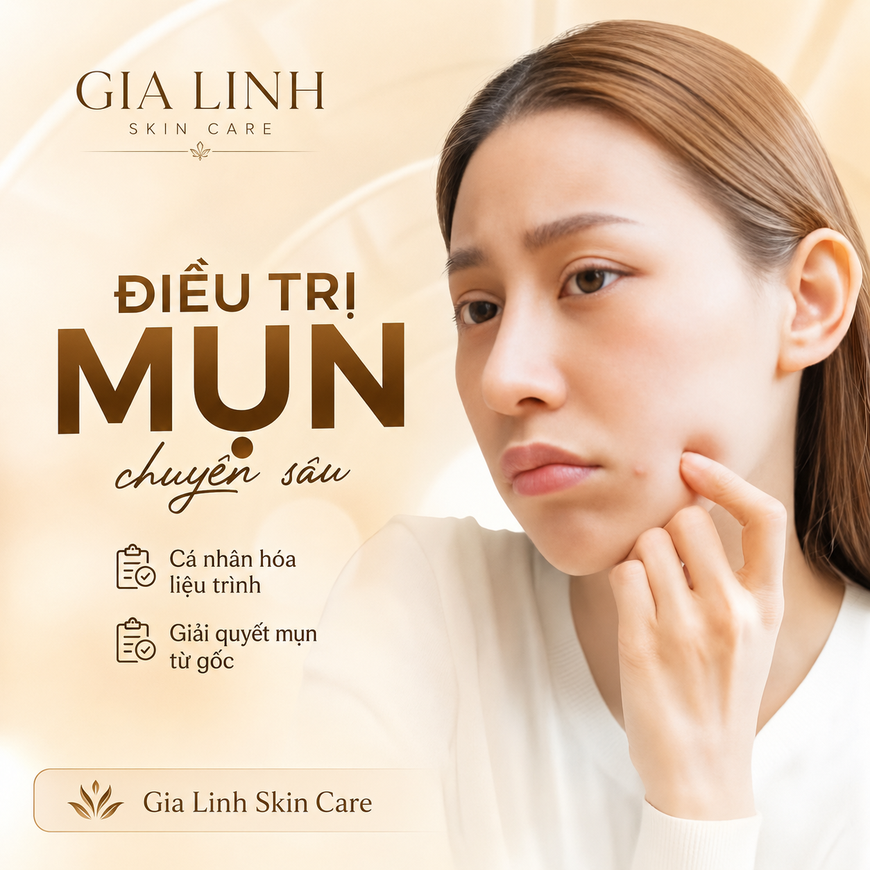 Điều Trị Mụn Chuyên Sâu Tại Gia Linh Skincare – Giải Pháp Cho Làn Da Khỏe Đẹp Từ Gốc